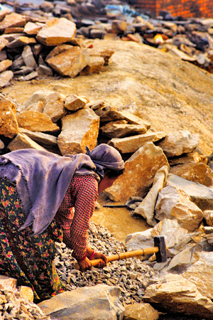 People of  Nepal Annapurna 1995