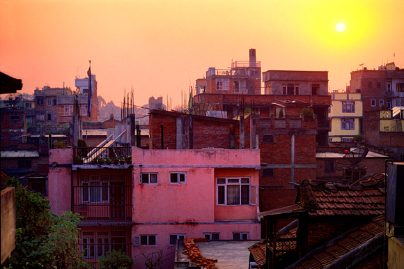 Katmandu Dusty Sunset 1995