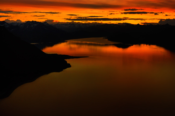 Katmai Sunset Alaska