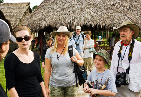 Family in the Amazon 2008