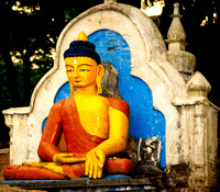 Buddha Stature Nepal 1995