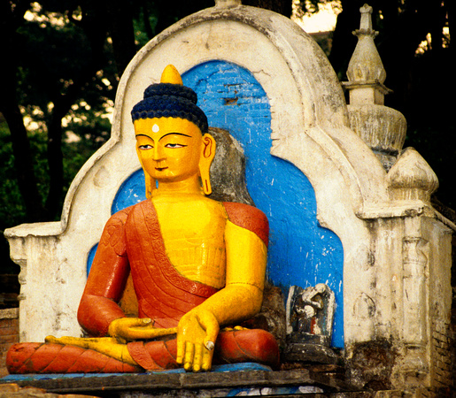 Buddha Stature Nepal 1995