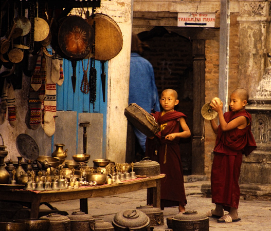 Buddhist Temple Nepal 1995