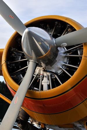 Float Plane Engine Kodiak Island Alaska