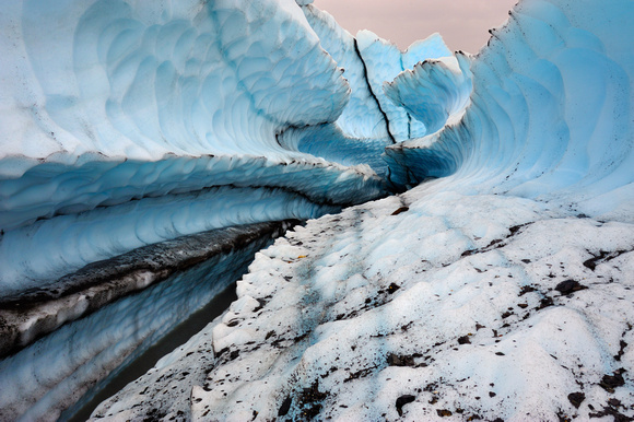 Ice Sculpture Matanuska Glacier Alaska
