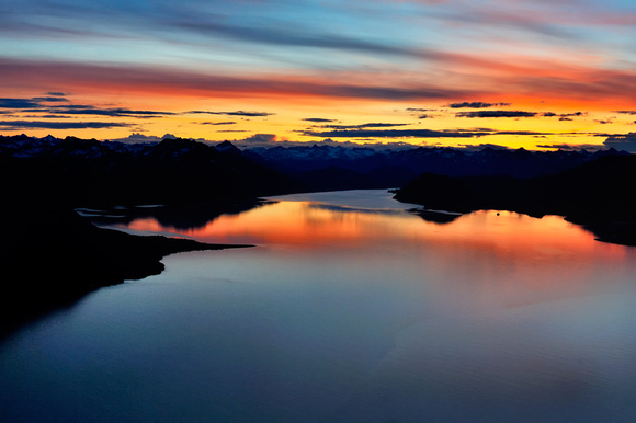 Katmai Sunset Alaska