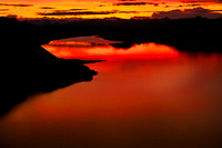Lake Clark Sunset Alaska
