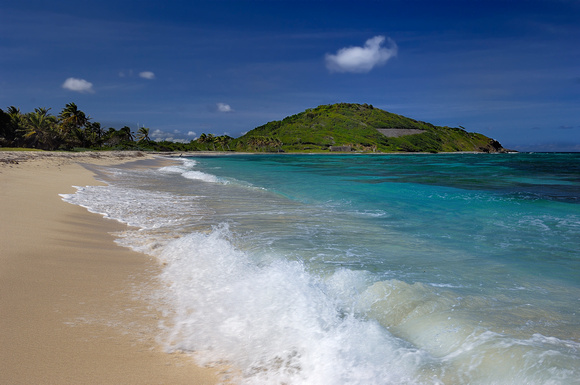 Caribbean Beach Mayreau Island Grenadines